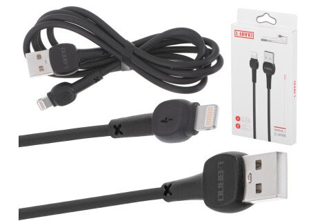 Lehký rychlonabíjecí kabel, černý