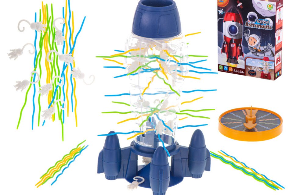 Gyermekjáték - kék űrhajós kapszula