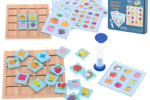 Puzzle din lemn pentru copii - diverse forme