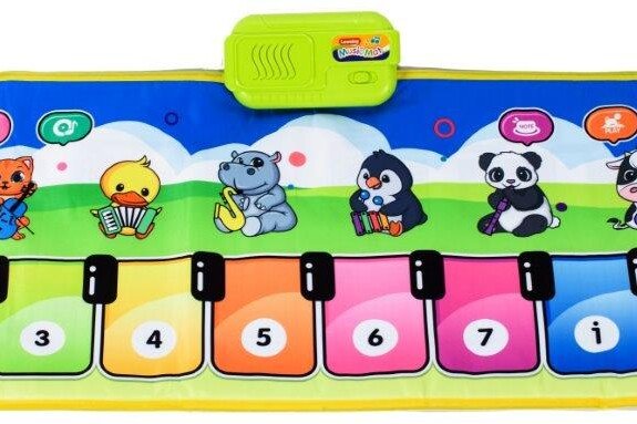 Interaktives Klavier mit Musikpad