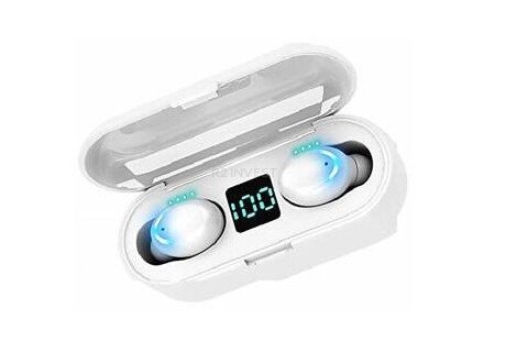 Kabellose Bluetooth-In-Ear-Kopfhörer – weiß
