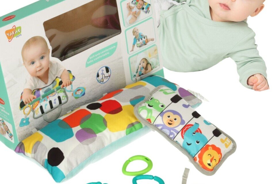 Stabilizačná podložka + vankúšiky s hrkálkami