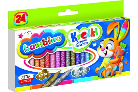 BAMBINO Grafitne olovke - 24 boje