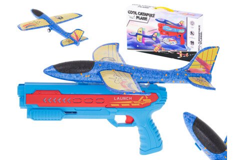 Plavi automatski lanser za avione