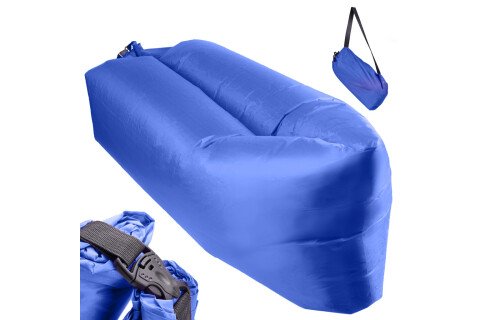 Zračni jastuk - ležaljka, 230x70cm tamnoplava