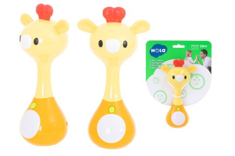 Κουδουνίστρα + Ήχοι φωτός καμηλοπάρδαλης HOLA