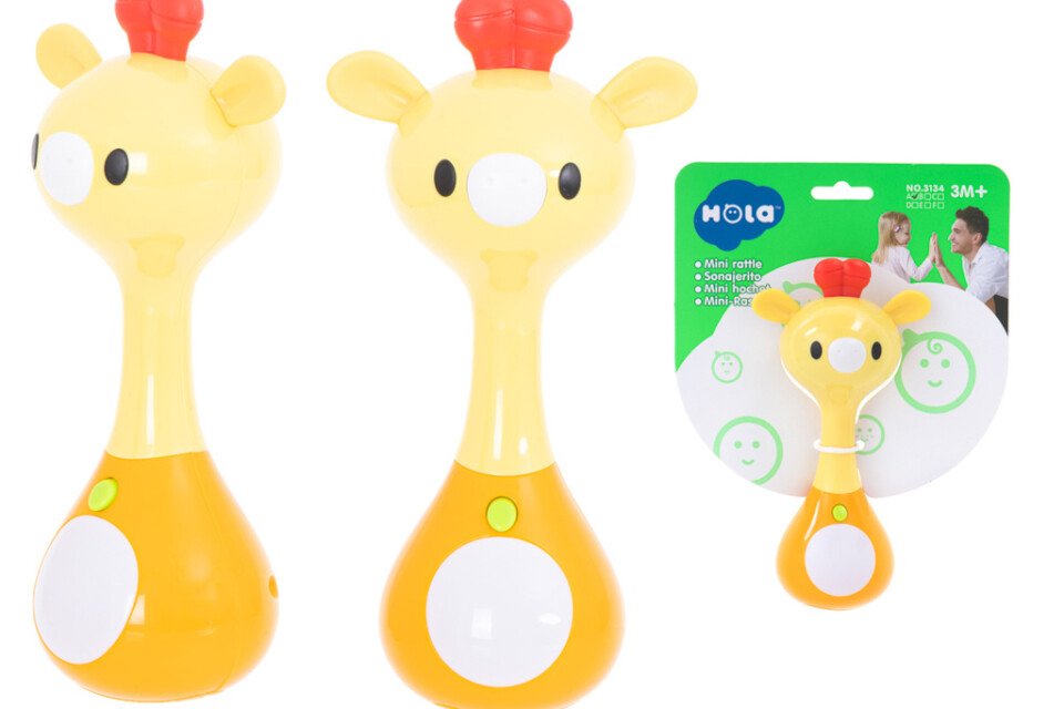 Κουδουνίστρα + Ήχοι φωτός καμηλοπάρδαλης HOLA