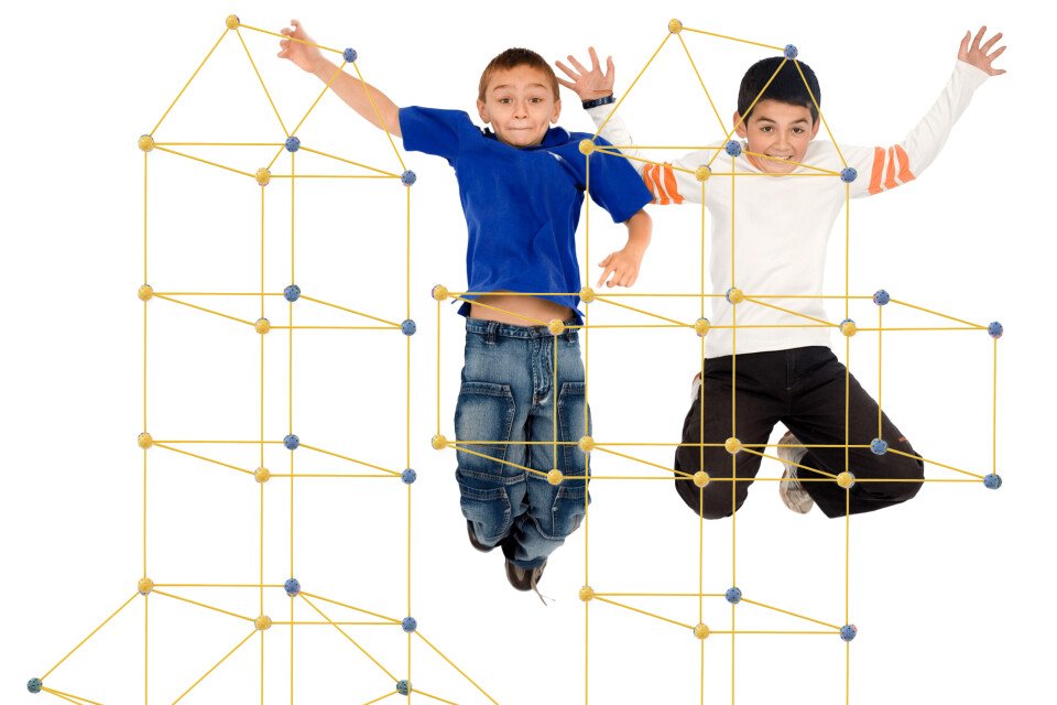 Tenda da costruzione per bambini - 480 pezzi