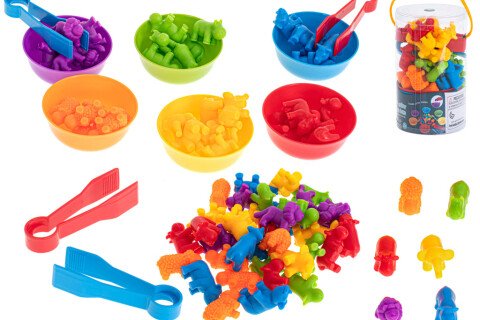 Pädagogische Safaritiere, Zählen lernen - 36 Stk