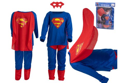 Kostium karnawałowy Superman M, 110-120cm