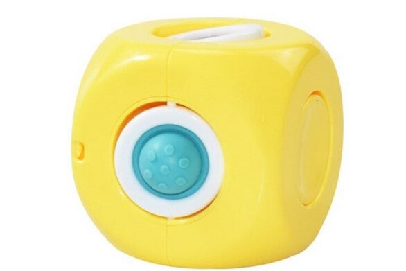 Jucărie antistres Magical Gyro 3in1, galbenă