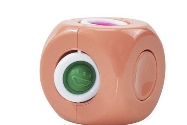 Antistresová hračka Magical Gyro 3v1, růžová