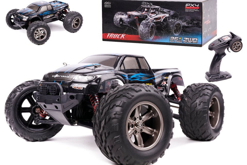 RC autó MONSTER TRUCK, kék színű