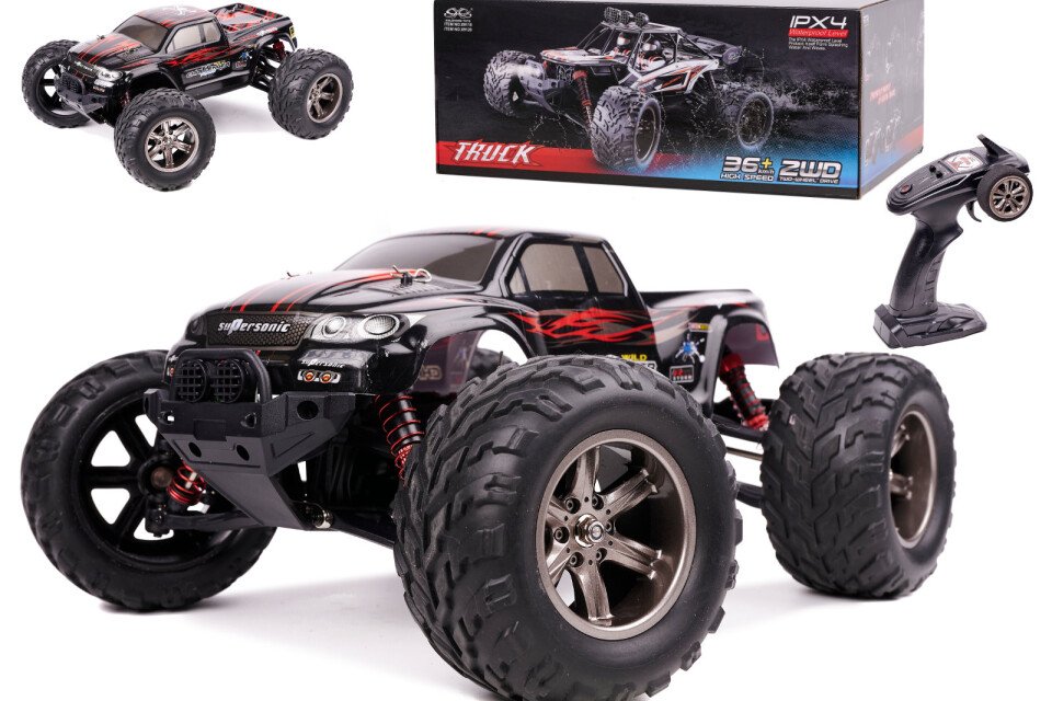 RC avto MONSTER TRUCK - rdeče barve