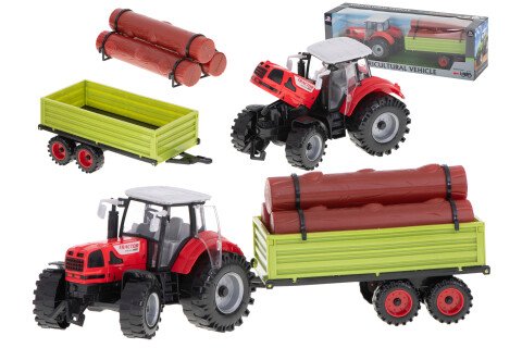 Traktor-Traktor-Landwirtschaftsfahrzeug mit Anhänger