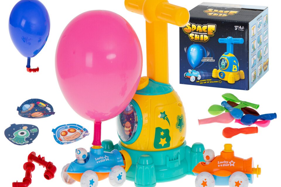 Ballonstartspielzeug für Kinder, Spielzeugautos