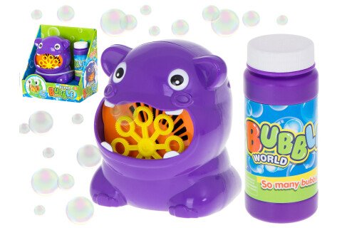 Maszyna do robienia baniek mydlanych - hipopotam