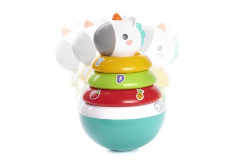 Szivárvány egyszarvú oktatási piramis