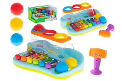 Interaktivne klavirske orgulje činele sa slovima