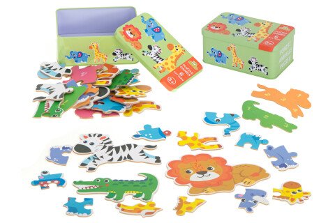 Puzzle safari životinja - 25 puzzle