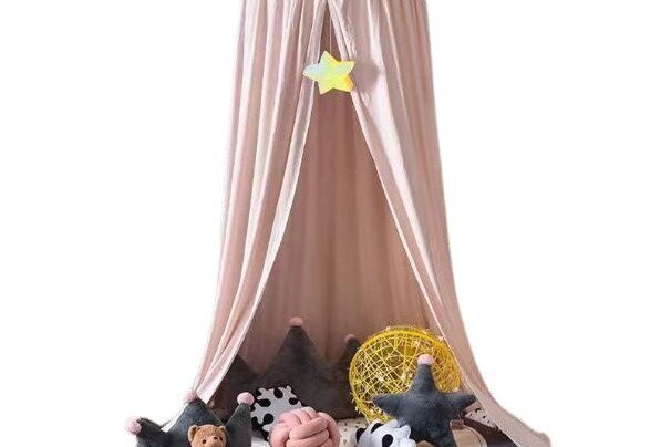 Tenda a baldacchino, rosa chiaro