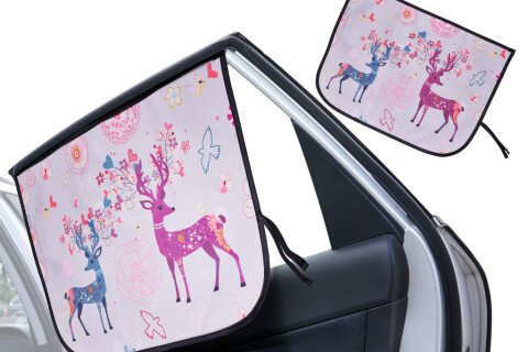 Závěs na okno auta - jelen