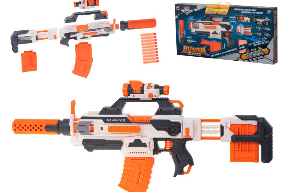 RIFLE BLASTER MODULAR 4in1, 30 βέλη