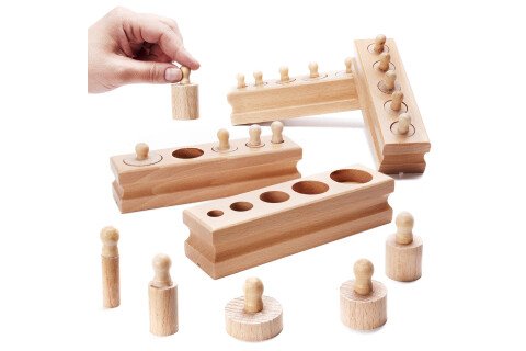 Kinderspiel - Holzgewichte