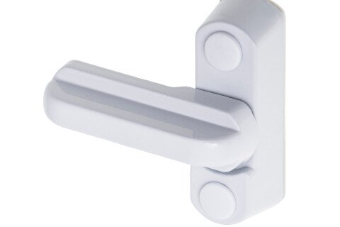 Секретна брава за прозорци и врати - 2 броя, бели