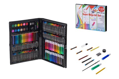 Art set za slikanje u koferu - 168 komada