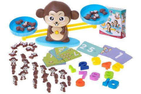Obrazovna skala za decu, majmun