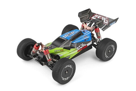 WLtoys 144001 4x4 RC automobil na daljinsko upravljanje, zeleni