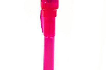 UV pisalo z LED nevidnimi napisi - roza