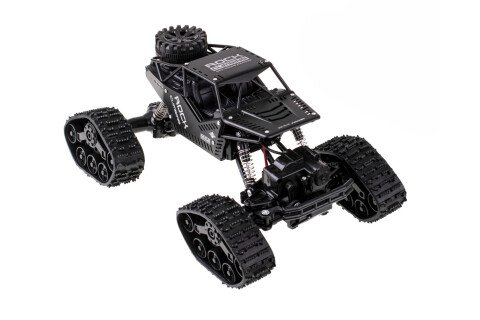 RC αυτοκίνητο Rock Crawler 4x4 - 2in1, μαύρο