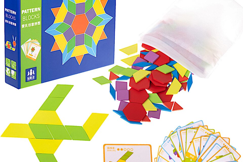 Montessori fa puzzle - 155 darab