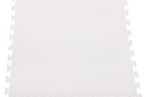 Schaumstoffpuzzle für Kinder weiß - 60x60, 4 Teile