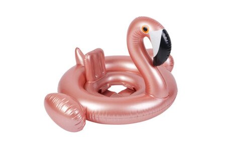 Nafukovací kruh se sedátkem pro děti, Flamingo