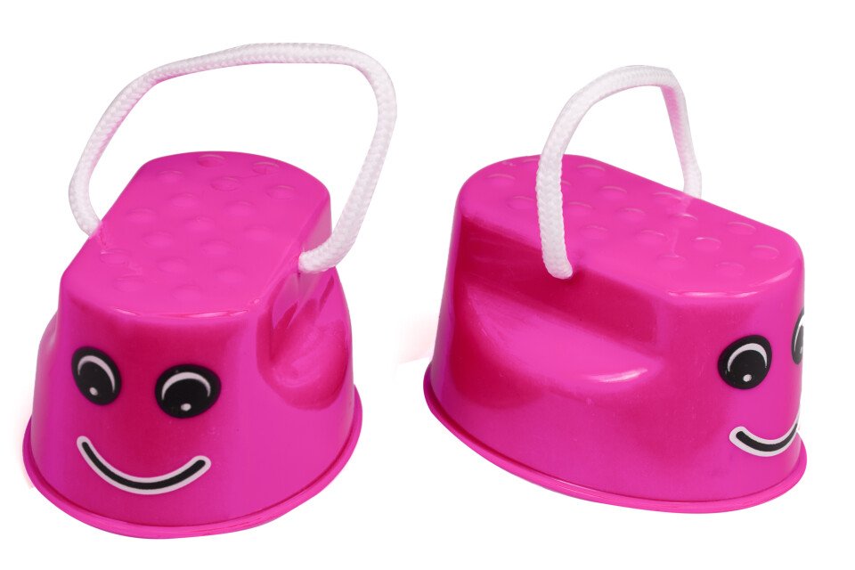 Gyermek gólyalábak az egyensúlyért - 2 db, rózsaszín