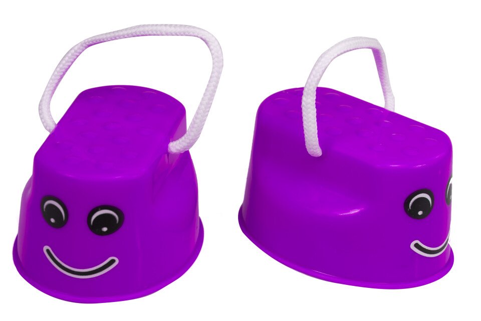 Dječje štule za ravnotežu - 2 kom, ljubičaste