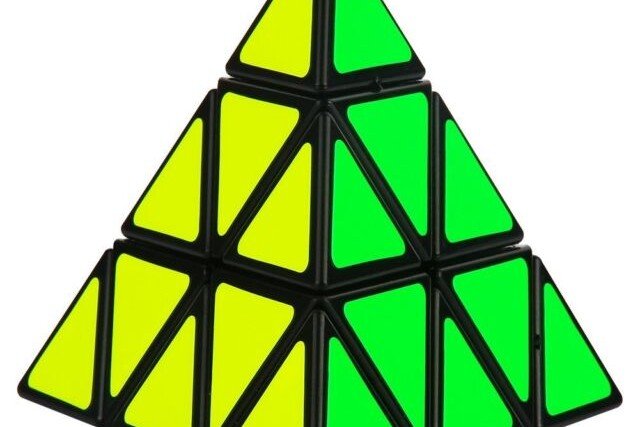 Puzzlespiel PYRAMINX - 9,7 cm