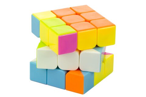 Logická hra Kocka 3x3, neón