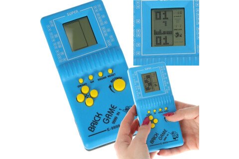 Elektronisches Spiel - blau