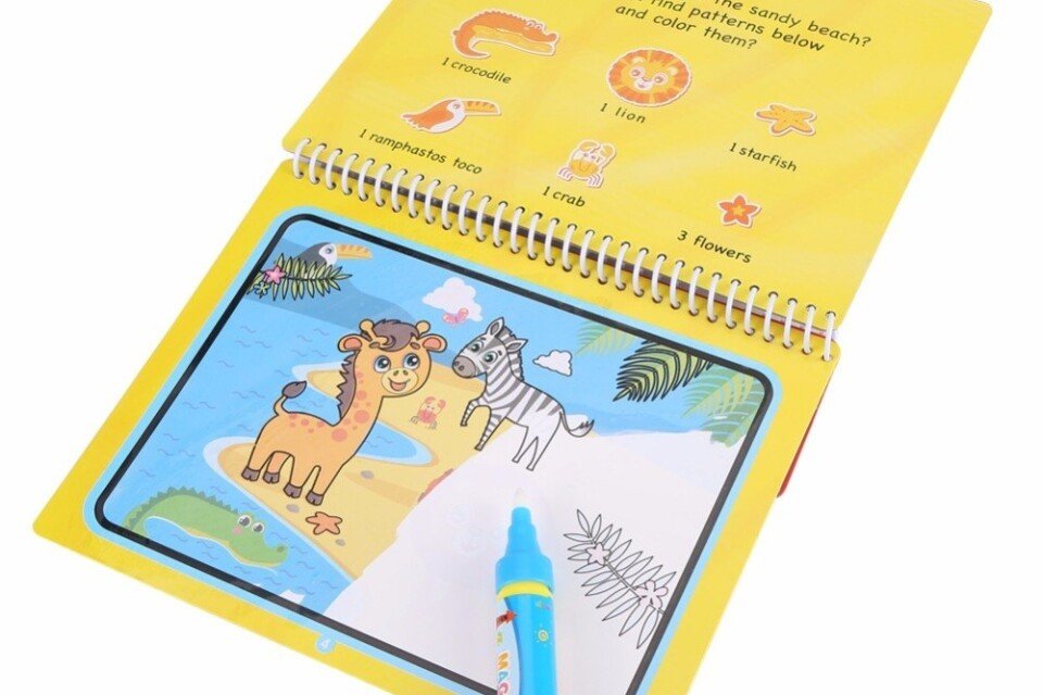 Carte de apă cu marker - Fermă