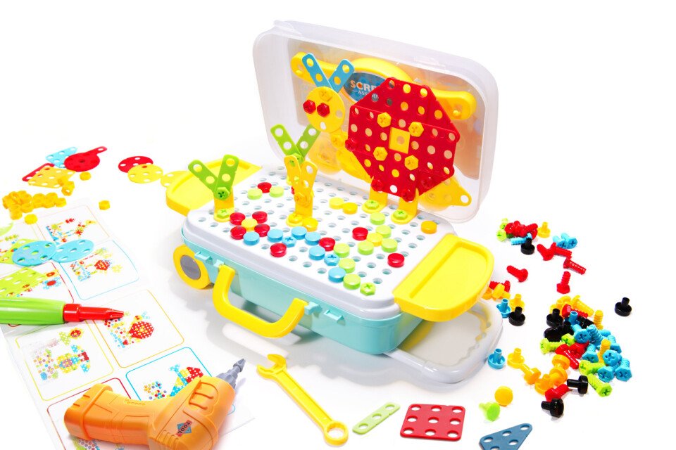 Set da costruzione per bambini - 258 elementi