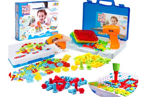 Cacciavite, viti per trapano, blocchi da costruzione - 151 articoli