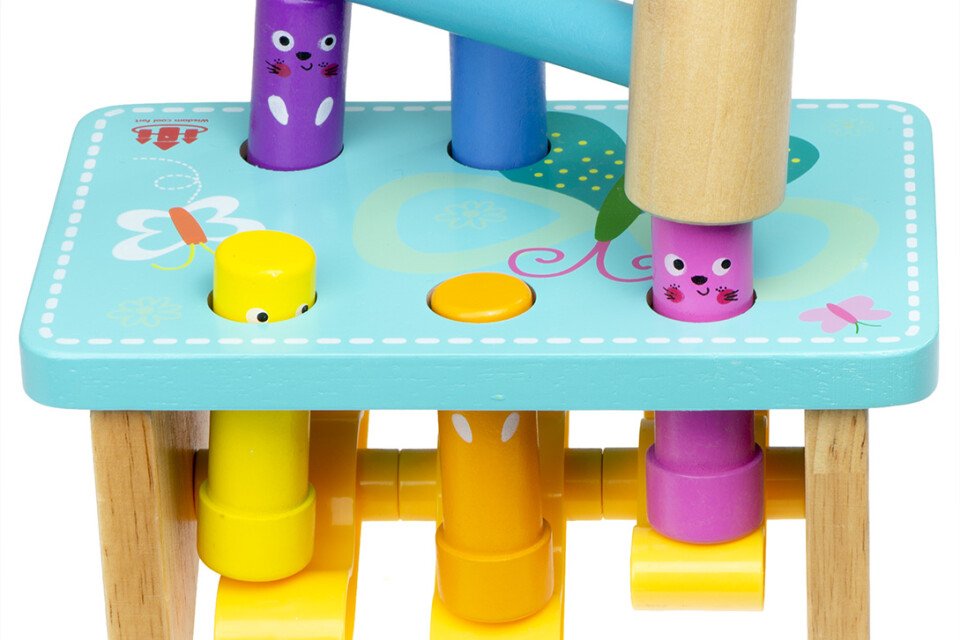 Impaktor-Holzspielzeug mit Hammer