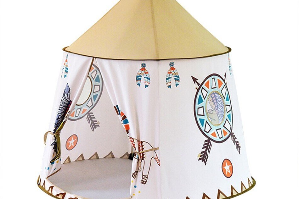 Összecsukható ház, alap játszósátor, TiPi Wigwam, 110 cm