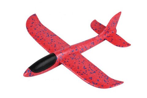 Aliante in polistirolo - 8LED, 48x47cm, rosso