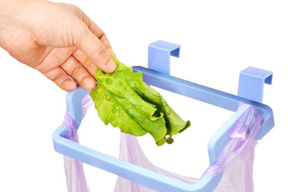 Kuhinjski obešalnik za koš za smeti ali krpo