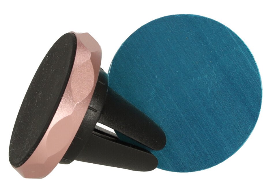 Rózsaszín mágneses telefontartó